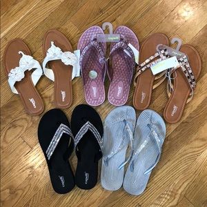 Lot of Ladies Embellished Sandals